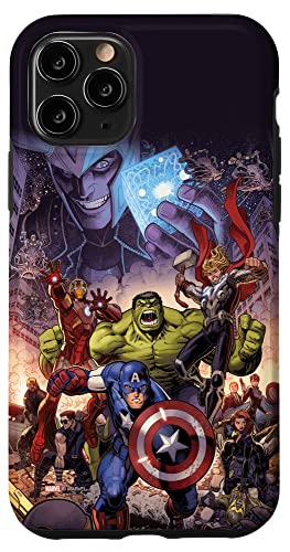 Hülle für iPhone 11 Pro Comiccover von Marvel The Avengers Infinity Saga von Marvel
