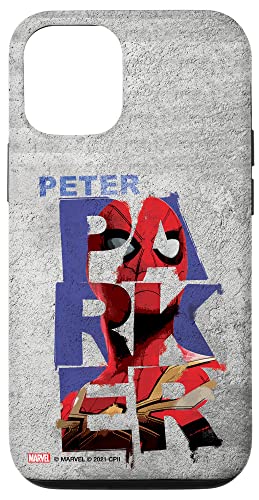 Hülle für iPhone 12/12 Pro Marvel Spider-Man: No Way Home Peter Parker Buchstaben von Marvel