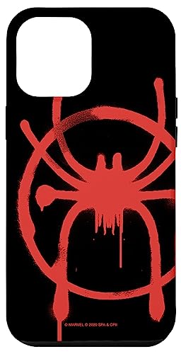 Hülle für iPhone 12 Pro Max Marvel Spider-Man in die Spider-Verse-Ikone von Miles Morales von Marvel