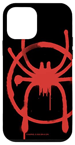 Hülle für iPhone 12 mini Marvel Spider-Man in die Spider-Verse-Ikone von Miles Morales von Marvel