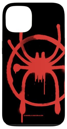 Hülle für iPhone 13 Marvel Spider-Man in die Spider-Verse-Ikone von Miles Morales von Marvel
