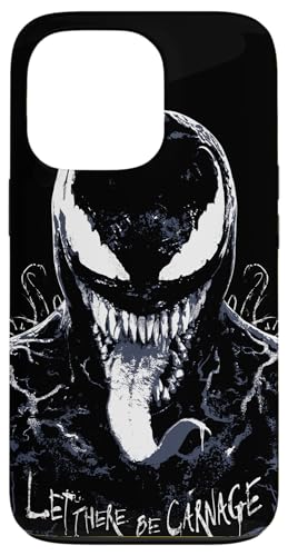 Hülle für iPhone 13 Pro Marvel Venom: Lass es Gemetzel geben Eddie Brock Black von Marvel