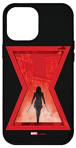 Hülle für iPhone 13 Pro Max Marvel Black Widow Icon Rote Sanduhr Natasha Romanoff Schwarz von Marvel
