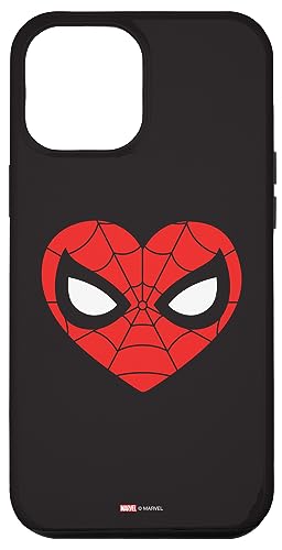 Hülle für iPhone 13 Pro Max Marvel Spider-Man Valentinstag Love Classic Heart Mask von Marvel