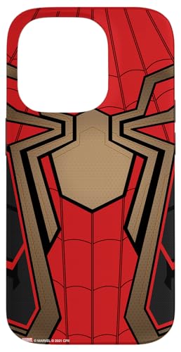 Hülle für iPhone 14 Pro Marvel Spider-Man No Way Home Spider Suit Rot von Marvel