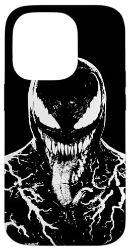 Hülle für iPhone 14 Pro Marvel Venom: Lass es Gemetzel in Schwarz geben von Marvel