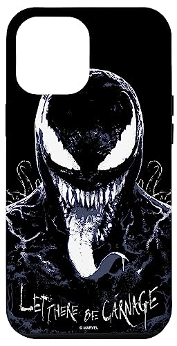 Hülle für iPhone 14 Pro Max Marvel Venom: Lass es Gemetzel geben Eddie Brock Black von Marvel