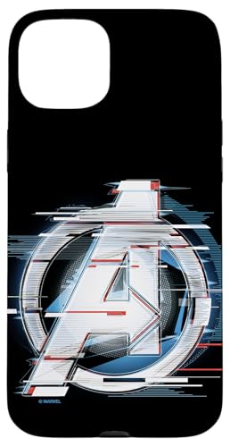 Hülle für iPhone 15 Plus Marvel Avengers: Endgame-Logo Silver Speed von Marvel