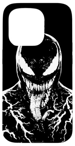 Hülle für iPhone 15 Pro Marvel Venom: Lass es Gemetzel in Schwarz geben von Marvel