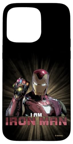 Hülle für iPhone 15 Pro Max Marvel Avengers: Endgame Ich bin Iron Man von Marvel
