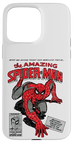 Marvel Spider-Man Retro Comic Hülle für iPhone 15 Pro Max von Marvel