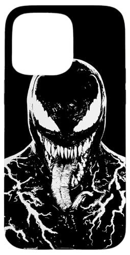 Hülle für iPhone 15 Pro Max Marvel Venom: Lass es Gemetzel in Schwarz geben von Marvel