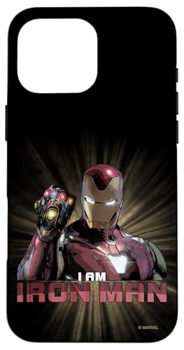 Hülle für iPhone 16 Pro Max Marvel Avengers: Endgame Ich bin Iron Man von Marvel