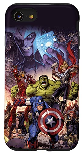 Hülle für iPhone SE (2020) / 7 / 8 Comiccover von Marvel The Avengers Infinity Saga von Marvel