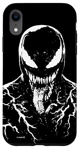 Hülle für iPhone XR Marvel Venom: Lass es Gemetzel in Schwarz geben von Marvel