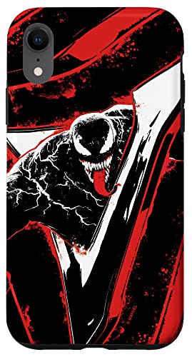 Hülle für iPhone XR Marvel Venom: Let There Be Carnage Rot und Schwarz von Marvel