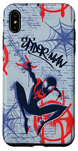 Hülle für iPhone XS Max Marvel Spider-Man Into the Spider-Verse Graffiti-Druck von Marvel