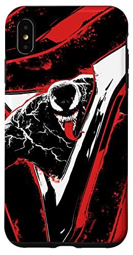 Hülle für iPhone XS Max Marvel Venom: Let There Be Carnage Rot und Schwarz von Marvel