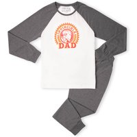 Invincible Dad Men's Pyjama Set - White/Grey - XS von Marvel