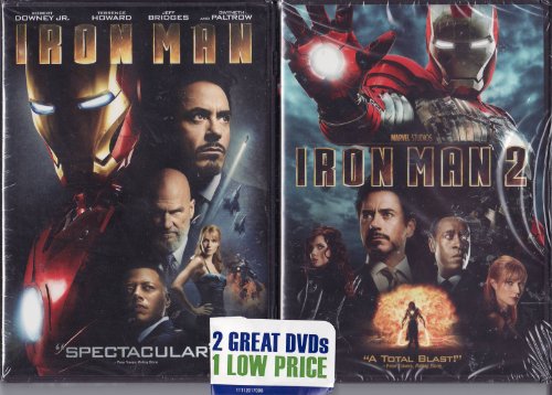 Iron Man / Iron Man 2 LIMITED EDITION 2 PACK DVD SET von Marvel