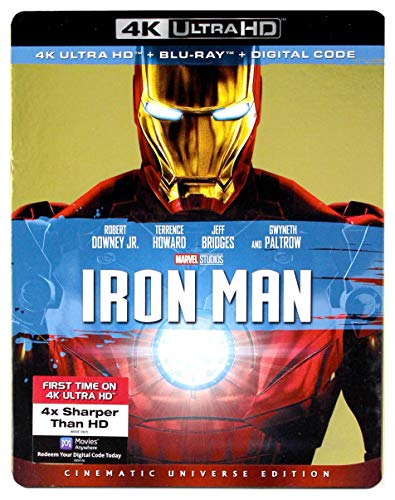 Iron Man 4K UHD [Blu-Ray] [Region Free] (IMPORT) (Keine deutsche Version) von Marvel