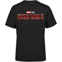 Marvel 10 Year Anniversary Iron Man 3 Männer T-Shirt – Schwarz - S von Marvel