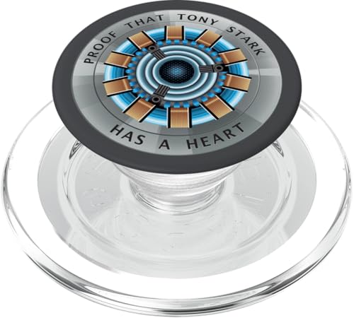 Marvel Avengers Endgame Tony Stark Has a Heart PopSockets PopGrip für MagSafe von Marvel