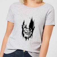 Marvel Avengers Infinity War Thanos Face Damen T-Shirt - Grau - 4XL von Marvel