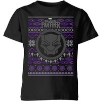 Marvel Avengers Schwarz Panther Kinder T-Shirt - Schwarz - 5-6 Jahre von Marvel