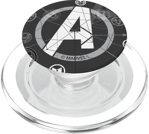 Marvel Avengers Super Hero Icons PopSockets PopGrip für MagSafe von Marvel