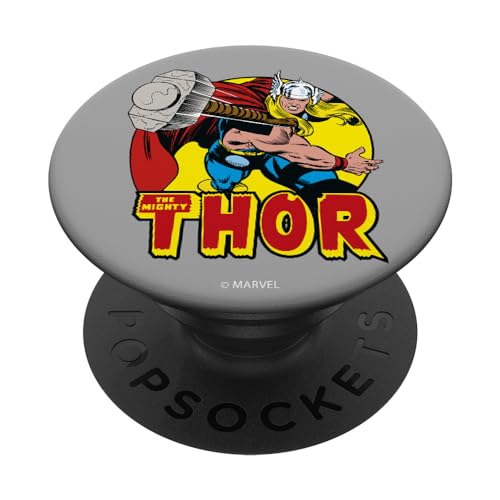 Marvel Avengers The Mighty Thor Hammer Throw PopSockets mit austauschbarem PopGrip von Marvel