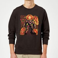 Marvel Avengers: Infinity War Hulkbuster Sweatshirt - Schwarz - L von Marvel