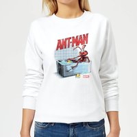 Marvel Bathing Ant Women's Sweatshirt - White - M von Marvel