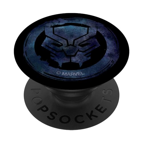 Marvel Black Panther Spray Paint Icon PopSockets Klebender PopGrip von Marvel