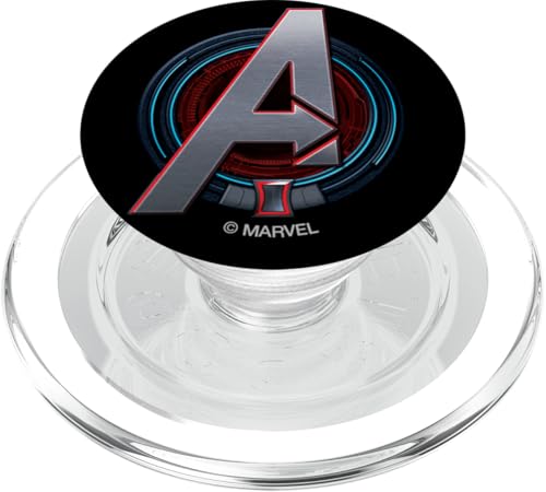 Marvel Black Widow Avengers A Logo PopSockets PopGrip für MagSafe von Marvel