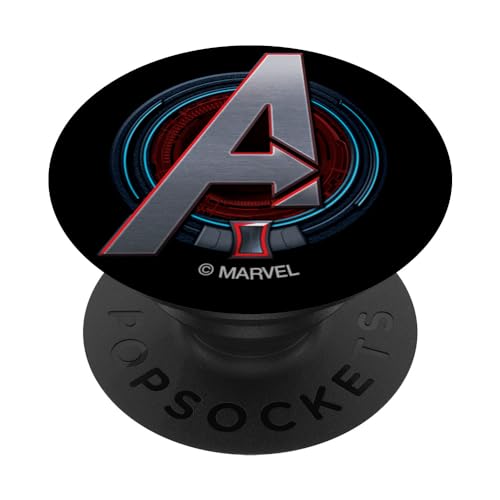 Marvel Black Widow Avengers A Logo PopSockets mit austauschbarem PopGrip von Marvel