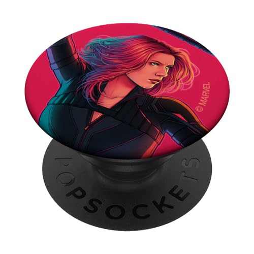 Marvel Black Widow Movie Natasha Romanoff Fight PopSockets mit austauschbarem PopGrip von Marvel