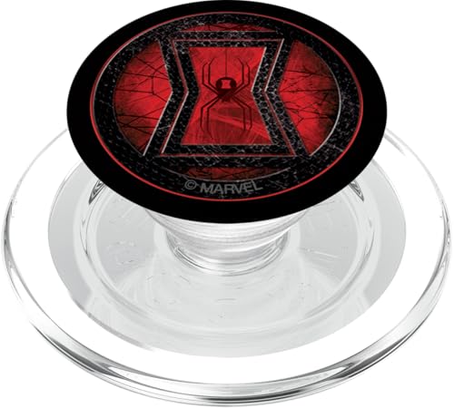Marvel Black Widow Natasha Romanoff Spider Icon PopSockets PopGrip für MagSafe von Marvel