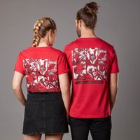 Marvel Comics Group Unisex T-Shirt - Rot - L von Marvel