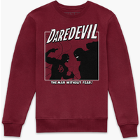 Marvel Daredevil Vs Kingpin Sweatshirt - Burgundy - M von Marvel