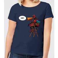 Marvel Deadpool Director Cut Damen T-Shirt - Navy - M von Marvel