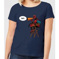 Marvel Deadpool Director Cut Damen T-Shirt - Navy - XL von Marvel