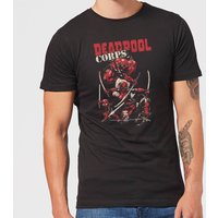 Marvel Deadpool Family Corps Männer T-Shirt – Schwarz - 3XL von Marvel