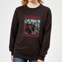 Marvel Deadpool Here Lies Deadpool Damen Pullover - Schwarz - L von Marvel