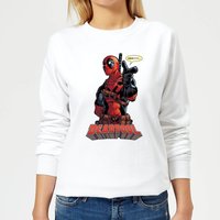 Marvel Deadpool Hey You Damen Pullover - Weiß - XL von Marvel