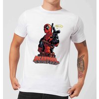 Marvel Deadpool Hey You Herren T-Shirt - Weiß - L von Marvel