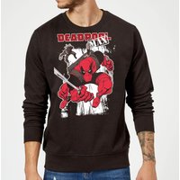 Marvel Deadpool Max Pullover - Schwarz - M von Marvel