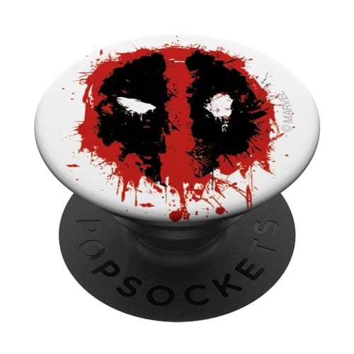 Marvel Deadpool Super Hero Splatter Icon PopSockets mit austauschbarem PopGrip von Marvel