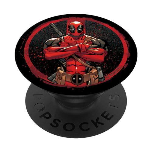 Marvel Deadpool Wade Wilson Icon PopSockets Klebender PopGrip Marvel Deadpool Wade Wilson Icon PopSockets Klebender PopGrip von Marvel
