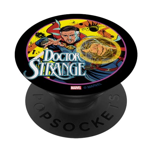 Marvel Doctor Strange Multiverse of Madness Retro Comic PopSockets mit austauschbarem PopGrip von Marvel